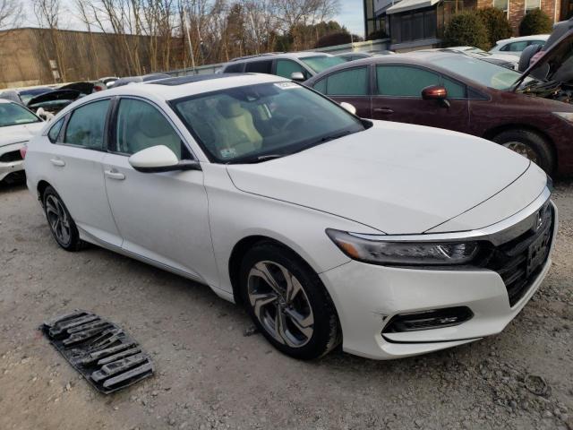 1HGCV1F48JA218425 - 2018 HONDA ACCORD EX WHITE photo 4