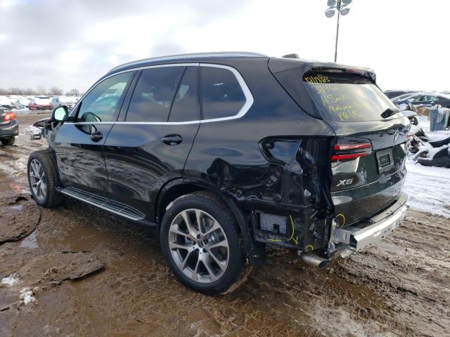 5UX23EU06R9U68667 - 2024 BMW X5 XDRIVE40I BLACK photo 2