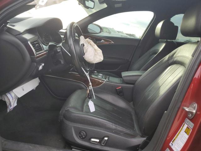 WAUH2AFC8HN038883 - 2017 AUDI A6 PRESTIGE ბურგუნდია ფოტო 7