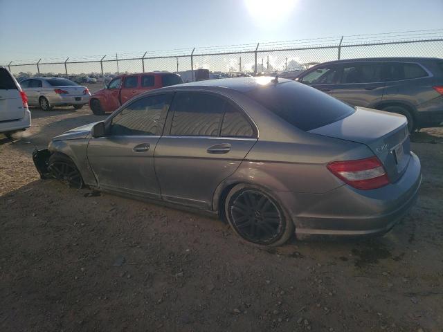 WDDGF54X28F050687 - 2008 MERCEDES-BENZ C 300 SILVER photo 2