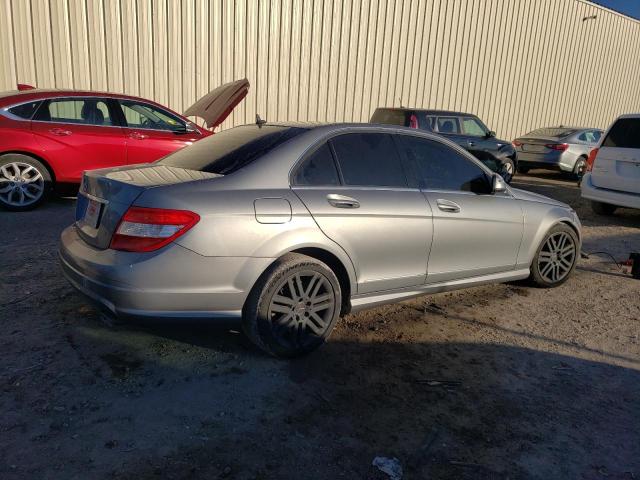 WDDGF54X28F050687 - 2008 MERCEDES-BENZ C 300 SILVER photo 3