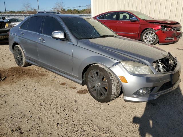 WDDGF54X28F050687 - 2008 MERCEDES-BENZ C 300 SILVER photo 4