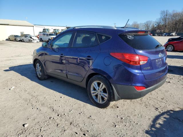 KM8JU3AC1DU577567 - 2013 HYUNDAI TUCSON GLS BLUE photo 2