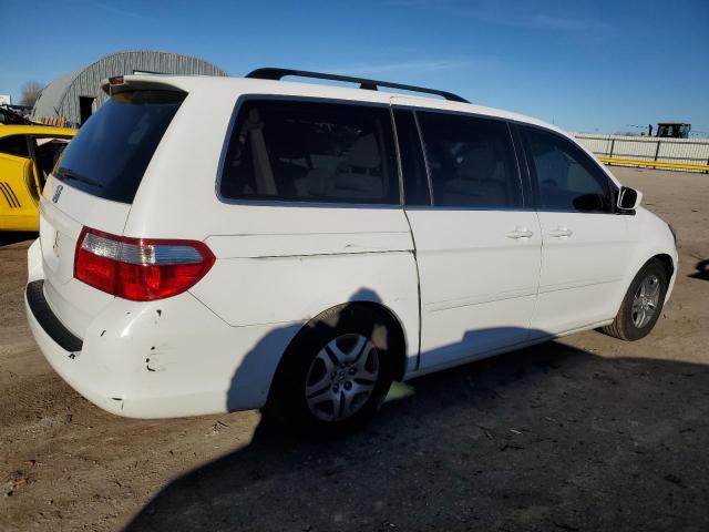 5FNRL38457B430027 - 2007 HONDA ODYSSEY EX WHITE photo 3