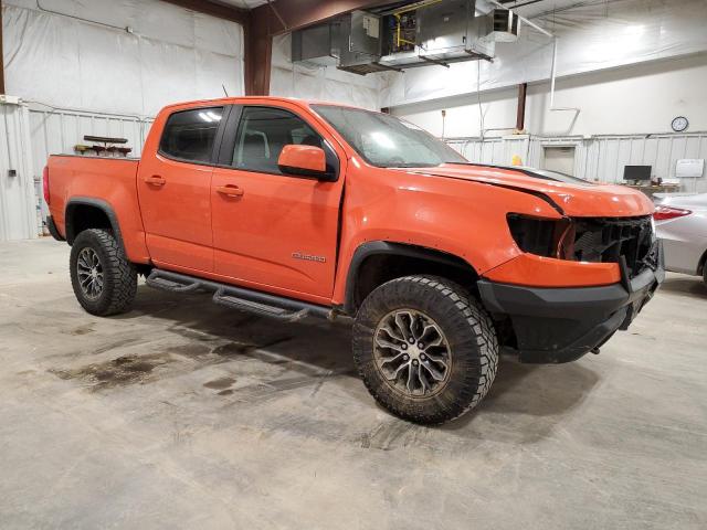 1GCGTEEN4K1170219 - 2019 CHEVROLET COLORADO ZR2 ORANGE photo 4