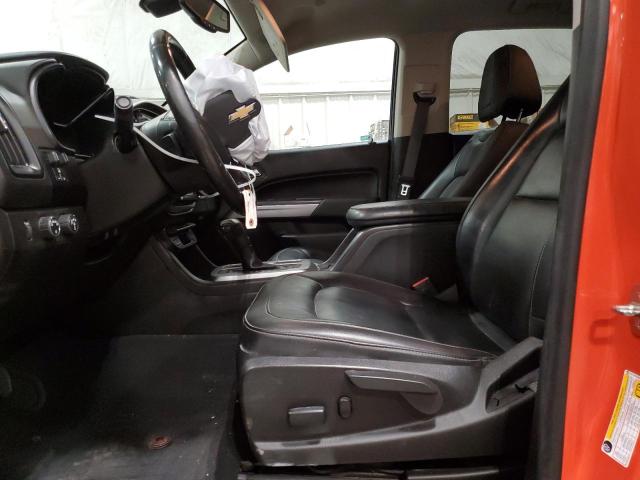 1GCGTEEN4K1170219 - 2019 CHEVROLET COLORADO ZR2 ORANGE photo 7