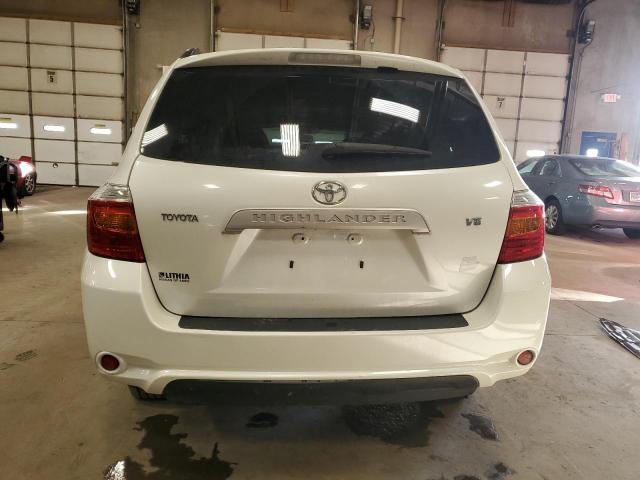 JTEDS41A292081770 - 2009 TOYOTA HIGHLANDER WHITE photo 6