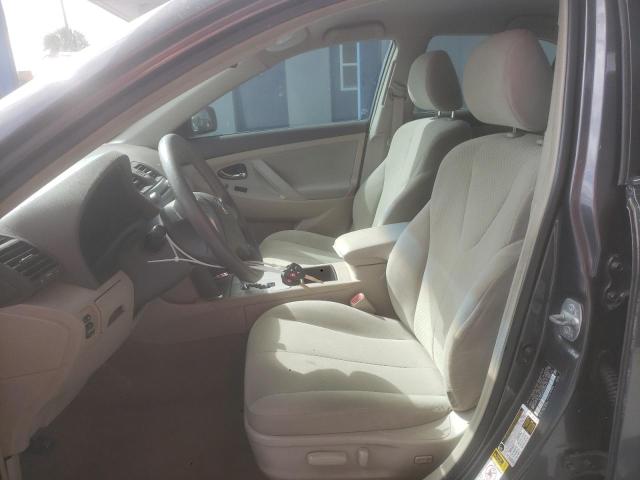 4T1BE46K29U877276 - 2009 TOYOTA CAMRY BASE GRAY photo 7