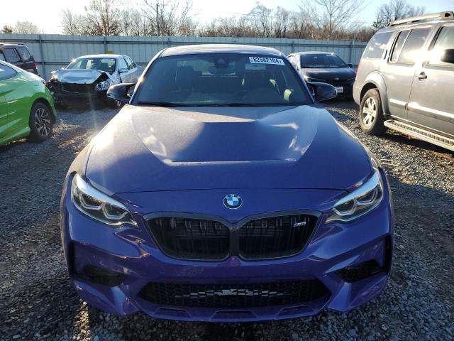 WBS2U7C56K7D52745 - 2019 BMW M2 COMPETITION PURPLE photo 5