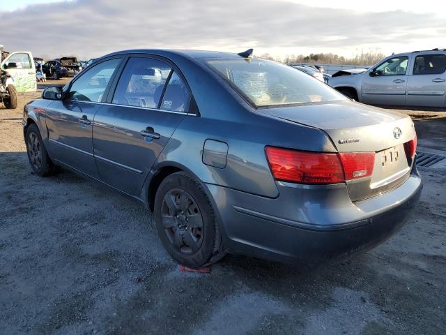 5NPET46C79H561401 - 2009 HYUNDAI SONATA GLS TEAL photo 2