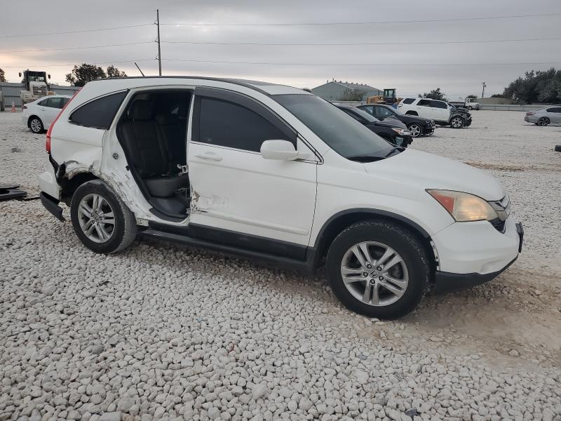 5J6RE3H70BL023978 - 2011 HONDA CR-V EXL WHITE photo 4