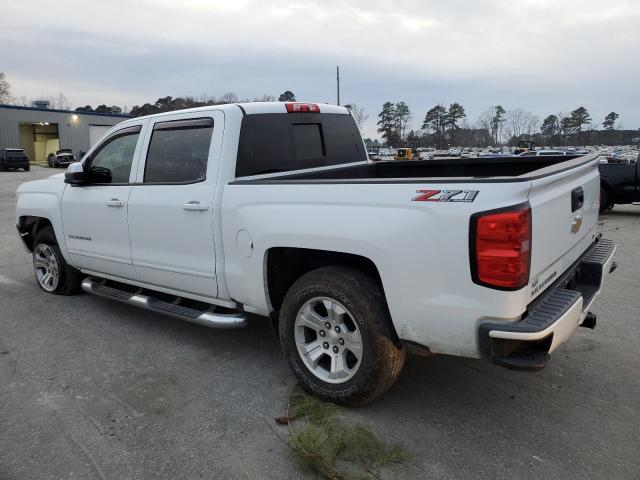 3GCUKREC5JG597842 - 2018 CHEVROLET SILVERADO K1500 LT WHITE photo 2