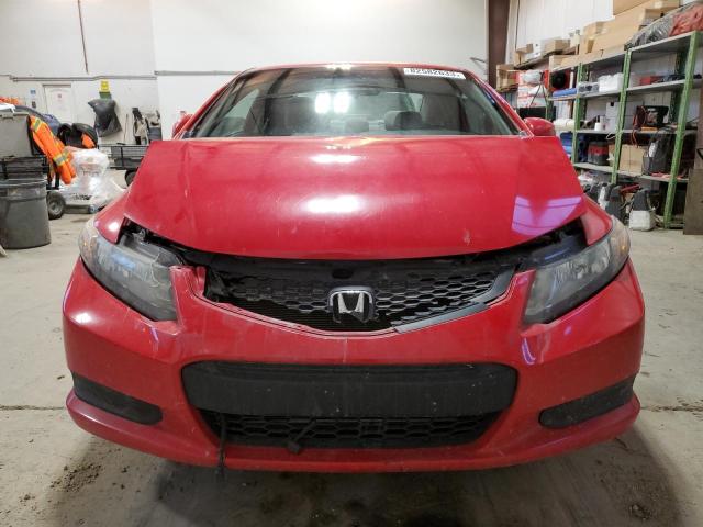 2HGFG3A43CH003601 - 2012 HONDA CIVIC LX RED photo 5