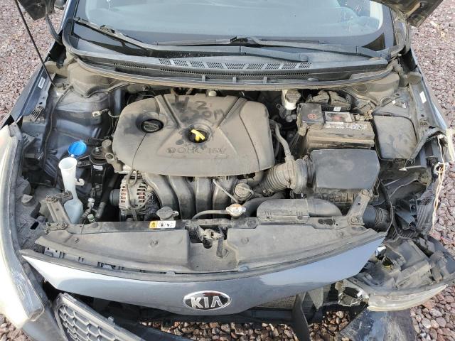 KNAFX4A6XE5163780 - 2014 KIA FORTE LX GRAY photo 7