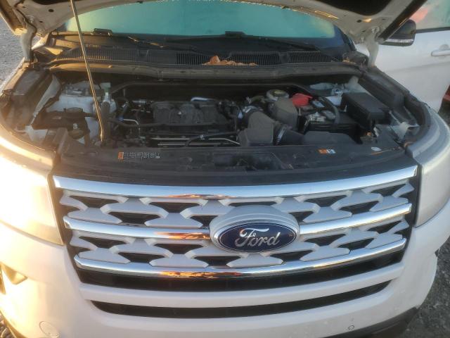 1FM5K8D82JGC53551 - 2018 FORD EXPLORER XLT Белый фото 12