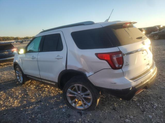 1FM5K8D82JGC53551 - 2018 FORD EXPLORER XLT Белый фото 2