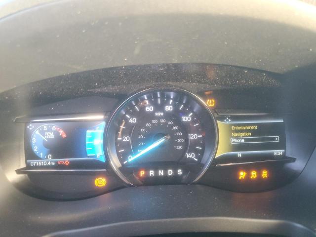 1FM5K8D82JGC53551 - 2018 FORD EXPLORER XLT Белый фото 9