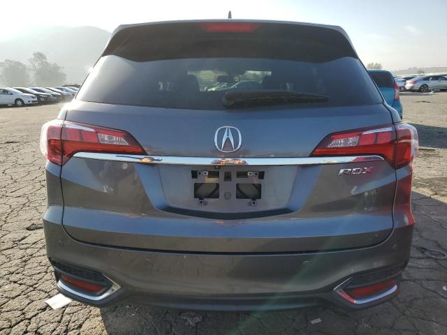 5J8TB3H77JL004834 - 2018 ACURA RDX ADVANCE CHARCOAL photo 6