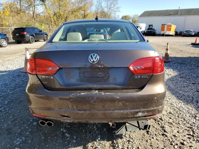 3VWLZ7AJ0BM335677 - 2011 VOLKSWAGEN JETTA SEL BROWN photo 6