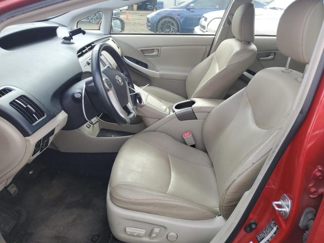 JTDKN3DU2D5637263 - 2013 TOYOTA PRIUS 红色 照片 7