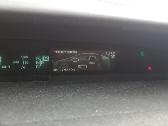 JTDKN3DU2D5637263 - 2013 TOYOTA PRIUS 红色 照片 9