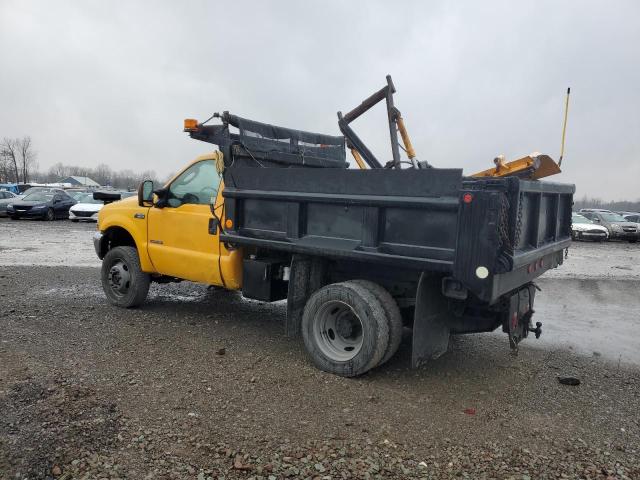 1FDAF57P44ED09848 - 2004 FORD F550 SUPER DUTY YELLOW photo 2