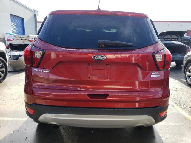 1FMCU9HD8KUB28829 - 2019 FORD ESCAPE SEL RED photo 6