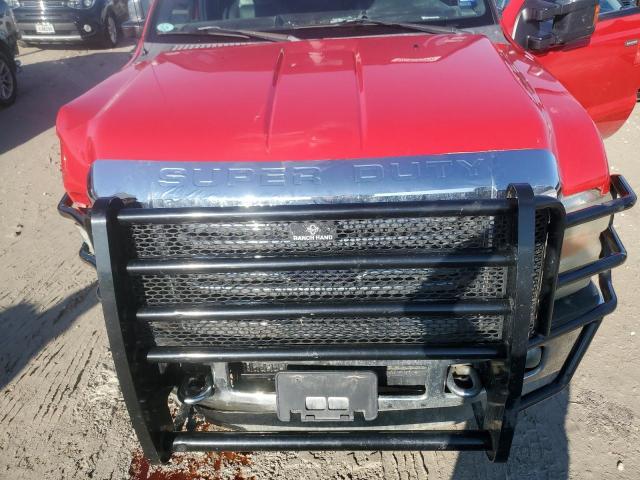 1FTSW2BR1AEA74059 - 2010 FORD F250 SUPER DUTY RED photo 11