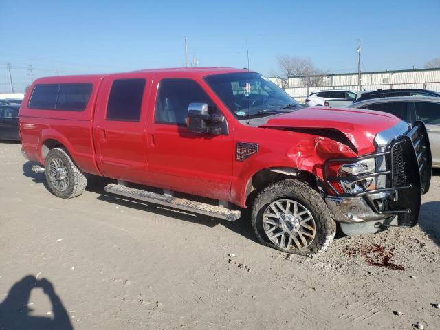 1FTSW2BR1AEA74059 - 2010 FORD F250 SUPER DUTY RED photo 4
