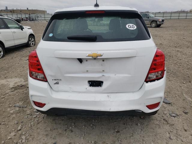 3GNCJKSB4JL178462 - 2018 CHEVROLET TRAX LS WHITE photo 6