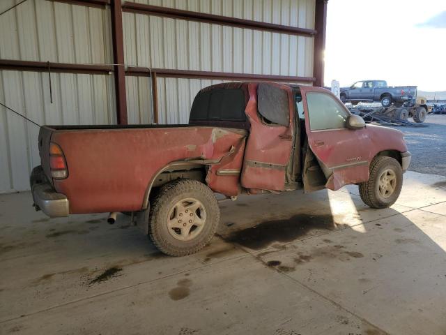 5TBBT4412YS005907 - 2000 TOYOTA TUNDRA ACCESS CAB RED photo 3