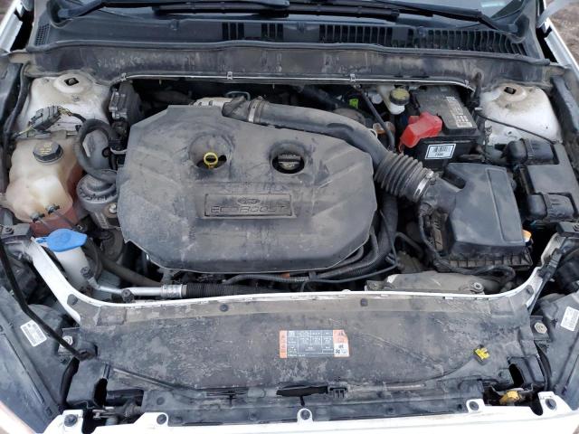 3FA6P0K97FR294481 - 2015 FORD FUSION TITANIUM WHITE photo 11