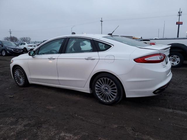 3FA6P0K97FR294481 - 2015 FORD FUSION TITANIUM WHITE photo 2