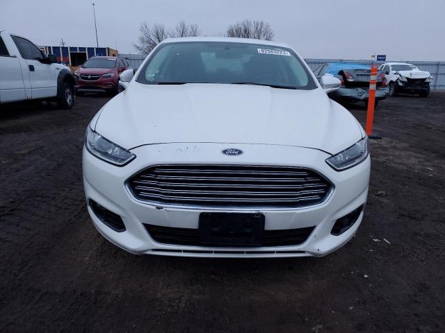 3FA6P0K97FR294481 - 2015 FORD FUSION TITANIUM WHITE photo 5