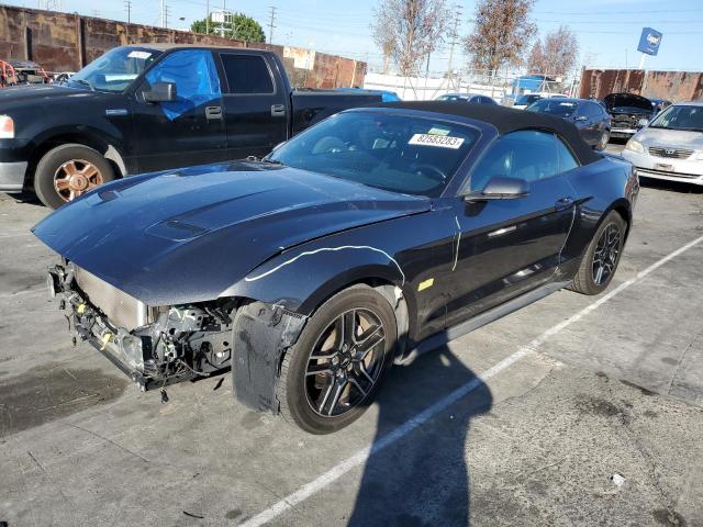 1FATP8UH0K5182110 - 2019 FORD MUSTANG CHARCOAL photo 1