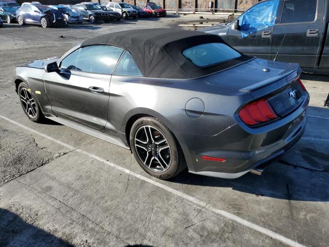 1FATP8UH0K5182110 - 2019 FORD MUSTANG CHARCOAL photo 2