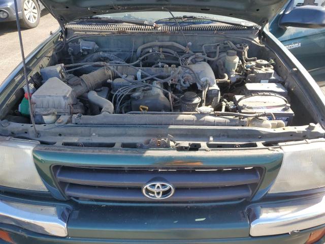 4TAVL52N1YZ642510 - 2000 TOYOTA TACOMA XTRACAB GREEN photo 11