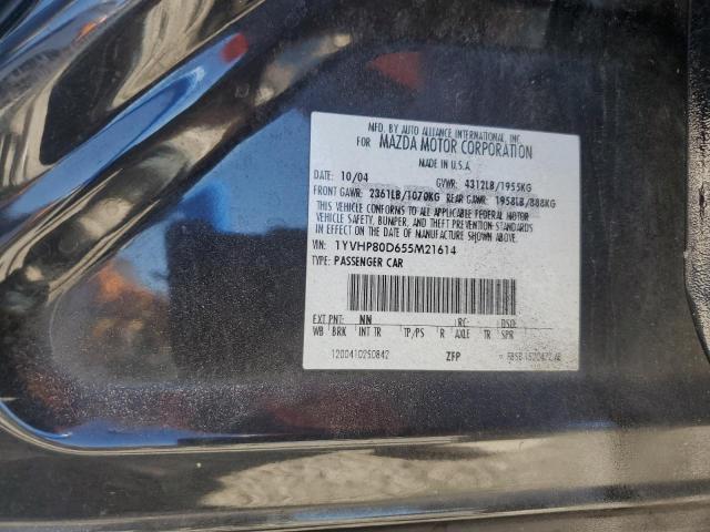 1YVHP80D655M21614 - 2005 MAZDA 6 S Qara foto 12