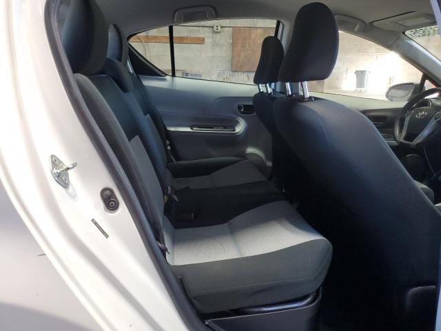 JTDKDTB3XC1504835 - 2012 TOYOTA PRIUS C WHITE photo 10