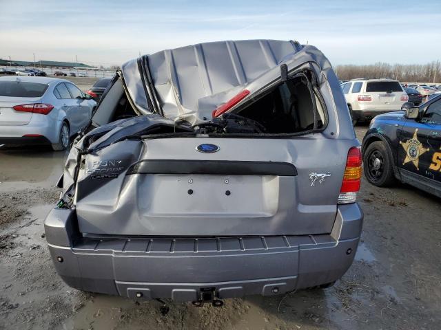 1FMCU94187KB60677 - 2007 FORD ESCAPE LIMITED SILVER photo 6
