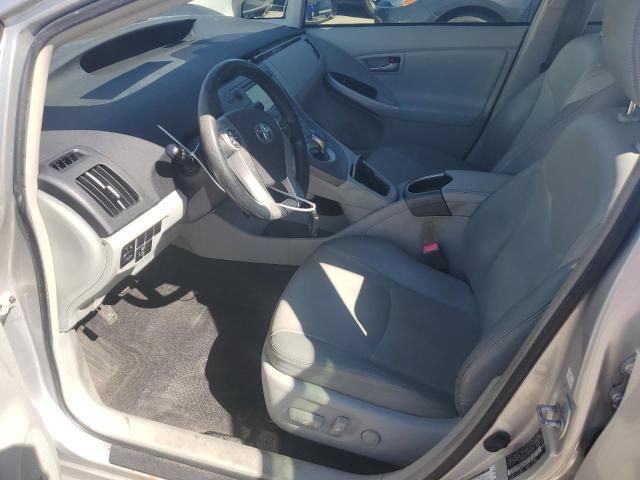JTDKN3DU5D0349346 - 2013 TOYOTA PRIUS 银色 照片 7