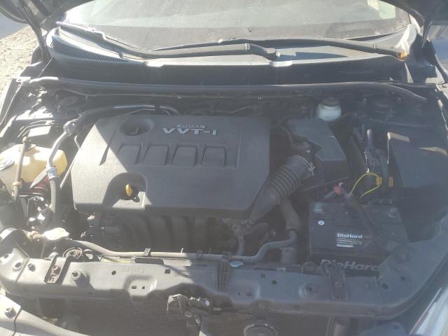 2T1KU4EE3AC381004 - 2010 TOYOTA COROLLA MA Մոխրագույն լուսանկար 11