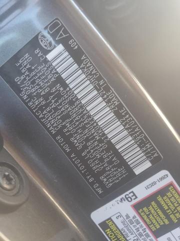 2T1KU4EE3AC381004 - 2010 TOYOTA COROLLA MA Մոխրագույն լուսանկար 12