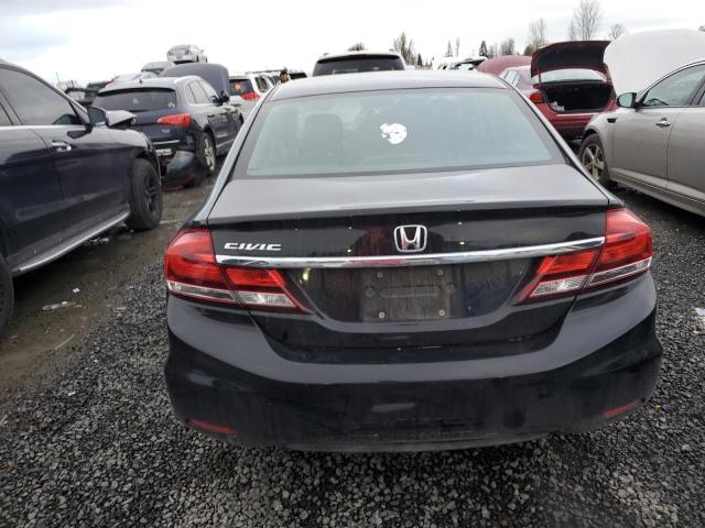 2HGFB2F57FH546450 - 2015 HONDA CIVIC LX BLACK photo 6