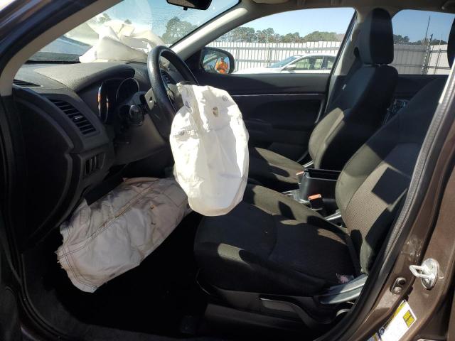 JA4AP3AU6HZ005692 - 2017 MITSUBISHI OUTLANDER SPORT ES Marrón foto 7