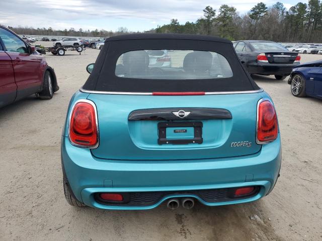 WMWWG9C56J3E39012 - 2018 MINI COOPER S TEAL photo 6