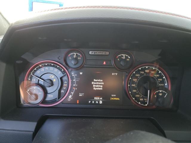 1C6RR7YT4HS581594 - 2017 RAM 1500 REBEL GRAY photo 9