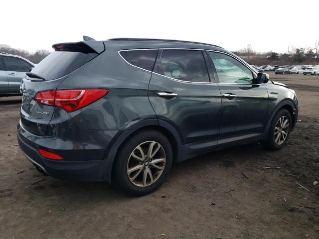 5XYZU3LA9EG143063 - 2014 HYUNDAI SANTA FE S GREEN photo 3