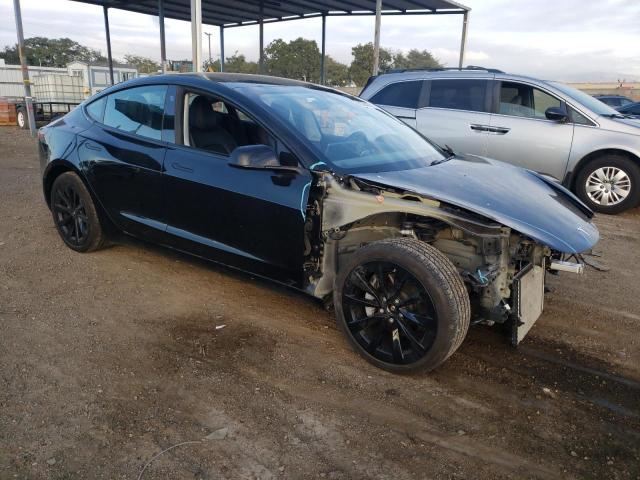 5YJ3E1EB7MF076191 - 2021 TESLA MODEL 3 BLACK photo 4