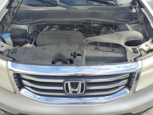 5FNYF4H62CB036165 - 2012 HONDA PILOT EXL ვერცხლისფერი ფოტო 12